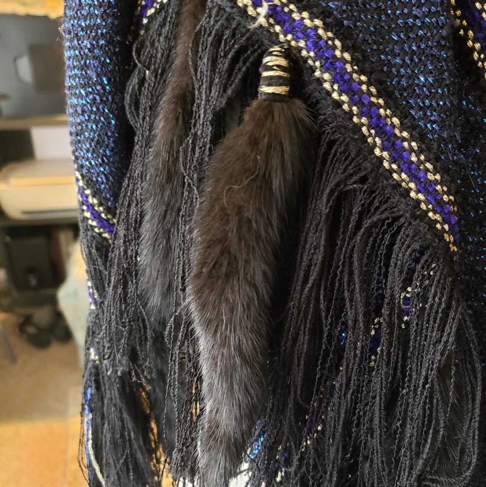 VINTAGE Zonda Nellis shawl - Picture 4 of 6